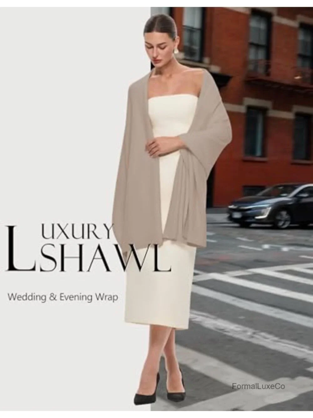 Luxurious Pashmina Shawl Wrap for Evening Dress Large Scarf Blanket Winter Warm
